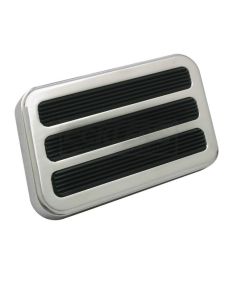 Chevy Truck Brake Pedal Pad, Billet Aluminum, 1954-1955 (1st Series)