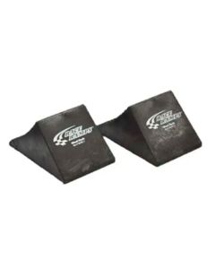 Chock, Pair Solid Rubber