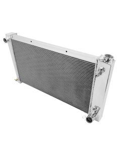 Chevy Or GMC Champion Aluminum Radiator, Two Row, For Truck, K5 Blazer, Jimmy & Suburban, V8, 1967-1972