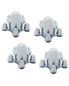Chevy or GMC Truck Wheel Center Caps, Spider Style, Chrome,5 X 5'', 1947-1987