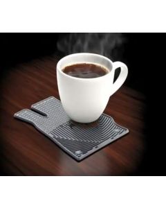Drink Coaster, Black, WeatherTech(r)