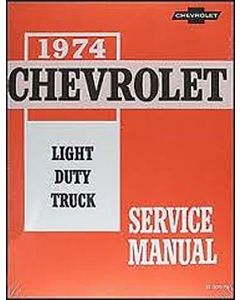 1974 Chevy Truck Shop Manual