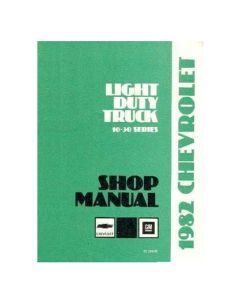 Chevy Truck Shop Manual, 1982