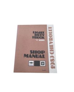 1983 Chevy Truck Shop Manual