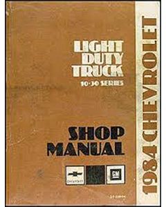 1984 Chevy Truck Shop Manual
