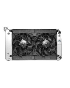 C&R Racing Chevy Or GMC Truck Aluminum Performance Radiator Module, For LS Family Engine Conversion, 1967-1972