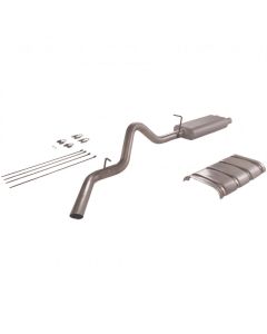 Chevy Or GMC Truck Flowmaster American Thunder Dual Exhaust, 3/4 Or 1 Ton, Header Back System, Aluminized Steel 1996-1999