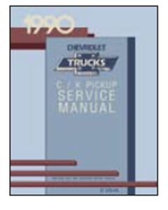 Chevy Truck Shop Manual, 1990