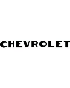 "CHEVROLET" Tailgate Letters 2 3/4" x 5 1/2", 1947-1953