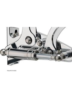 Chevy Hex Hood Hinge Bolt Kit, Polished, 1955-1956