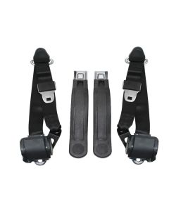 Chevy And GMC Truck Retractable 3 Point Belt, Bucket Seat, Direct Fit, 1947-1967