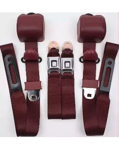 1947-67 Chevy And GMC Truck Retractable 3 Point Seat Belt Conversion, Bench Seat
