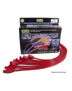 Chevy Truck Taylor Plug Wires, Thundervolt, 8.2 Custom, 8 Cylinder, Red, 2009