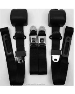 Chevy Truck 3 Point Seat Belt, Retractable, Bench Seat, 1973-1987