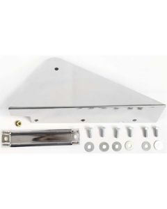 Chevy Truck -  Under Cab Corner Mud Guard, Chrome, Right, 1960-66
