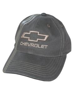 Chevy Bowtie Stripe Cap - Mocha