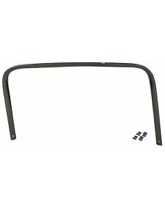 Inner Door Garnish Molding, Chrome, Left, 1955-1959