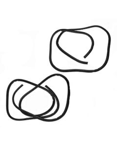 Weatherstrip, Regular Cab, Upper Door, On-Body, Pair, 1999-2000