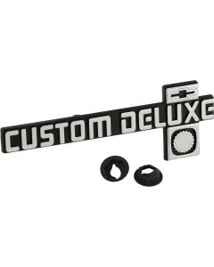 1981-87 Chevy Truck Custom Deluxe Dash Emblem