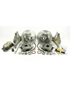 1963-70  Chevy-GMC Truck Legend Series Power Front Disc Brake Kit-2" Drop, 5 x 5" Bolt Circle
