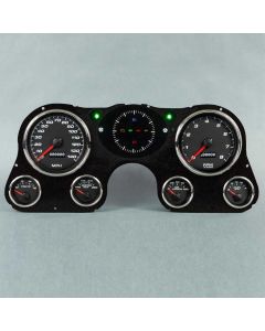 1967-72 Chevy Truck New Vintage USA 6 Gauge Performance Series Package-Black  
