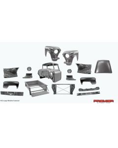 1957 Chevy Truck Body Kit, Complete Sheet Metal-Small Back Window