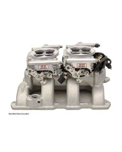 FiTech Fuel Injection System 2X4 625 HP Basic Kit, Bright Finish, 30061