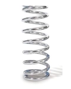 RideTech Chrome Coil Spring, 10" free length, 400 lbs/in, 2