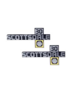 1981-88 Chevy Truck Fender Emblems, Scottsdale 30
