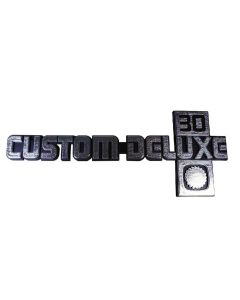 1981-88 Chevy Truck Fender Emblems, Custom Deluxe 30