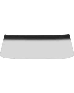 1960-63 Chevy Truck Windshield, Smoke Gray Tint With Shade Band