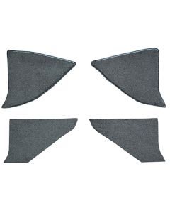 1987-1991 GMC V3500 Crew Cab Kick Panel Carpet, Die Cut | Cutpile Material