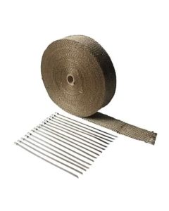 Exhaust Wrap - Titanium - 2" x 100'