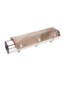 Titanium Pipe Shield - Exhaust Heat Shield 2' x 6"