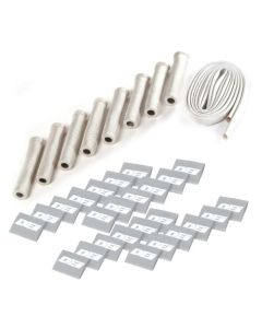 Protect-A-Boot and Wire Kit - Silver - 8 Cylinder