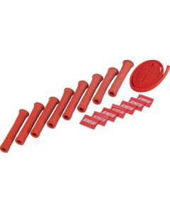 Protect-A-Boot and Wire Kit - Red - 8 Cylinder