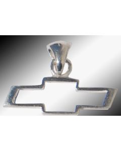 Rick's Camaro - Chevy Bowtie Open Pendant -14K