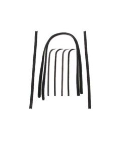 1964-1966 Beltline Molding and Glass Run Channel Kit, Left and Right Hand, 8 Piece Kit
