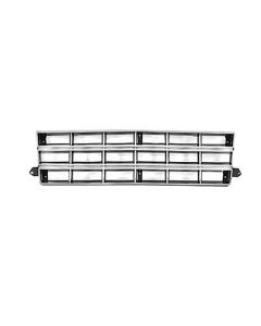 1982-1990 Chevy S10 Grille, Chrome and Black