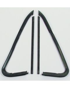 1973-1980 Chevy And GMC Truck, Vent Glass Seal, 4 Piece Kit