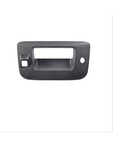 2007-2014 Silverado-Sierra Tailgate Handle Bezel, Textured Black, With Keyhole And Camera