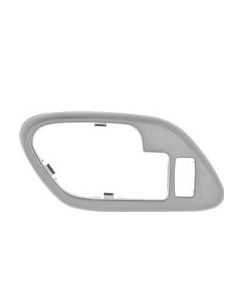 1995-2002 GMC/Chevrolet Truck w/ Power Lock Hole Inner Door Handle Bezel Grey/LH