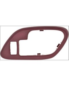1995-2002 Chevy/GMC Truck w/ Power Locks, Inner Door Handle Bezel, Red, Passenger