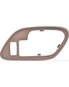 1995-2002 Chevy/GMC Truck w/ Power Locks, Inner Door Handle Bezel, Brown, Passenger