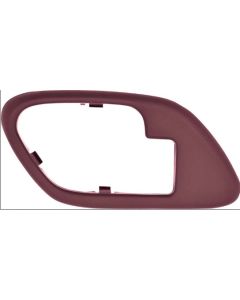 1995-2002 Chevy/GMC Truck w/ Power Locks/Windows, Inner Door Handle Bezel,Red,Driver