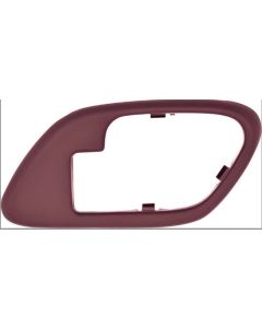 1995-2002 Chevy/GMC Truck w/ Power Locks/Windows, Inner Door Handle Bezel,Red,Passenger