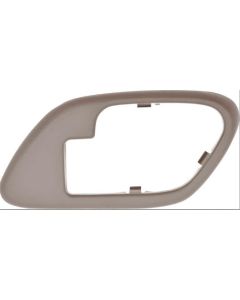 1995-2002 Chevy/GMC Truck w/ Power Locks/Windows, Inner Door Handle Bezel,Brown,Passenger