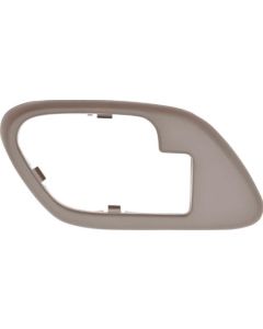 1995-2002 Chevy/GMC Truck w/ Power Locks/Windows, Inner Door Handle Bezel,Brown,Driver