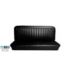 1960-1964 Chevy C10 Bench Seat Cover, Two -Tone Vinyl With Vertical Pleated Inserts, Distinctive Industries  
