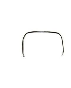 1973-1987 Chevy Pickup Wheel Opening Molding With Black Insert, Rear Left